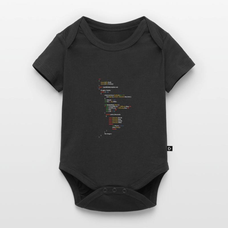Coder Coding Software Developer Programmer Nerd Ge Baby Premium Kurzarmbody