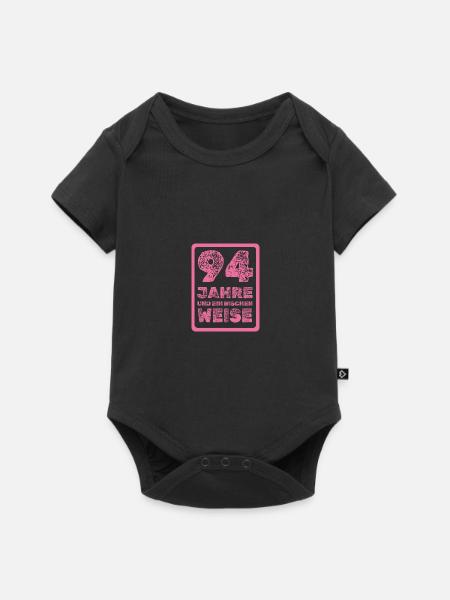 Spruch 94 - Baby Premium Kurzarmbody - Schwarz