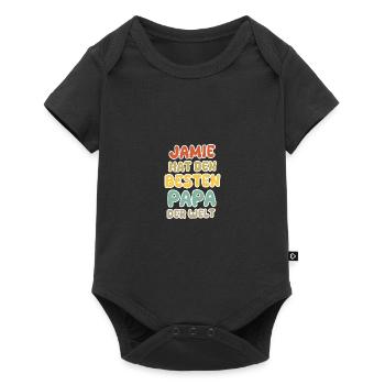 Jamie as a baby - Baby Premium short-sleeve bodysuit - black - Front