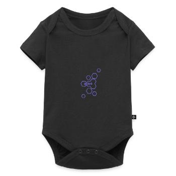 Dario as a name - Baby Premium short-sleeve bodysuit - black - Front