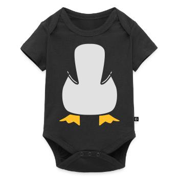 penguin - Body à manches courtes Premium Bébé - noir - Devant