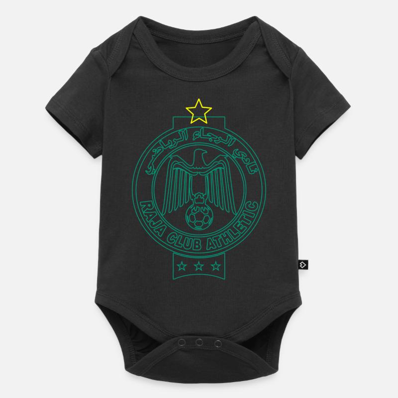 Raja - Body à manches courtes Premium Bébé - noir