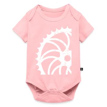 bike-rider - Baby Premium short-sleeve bodysuit - rose - Front