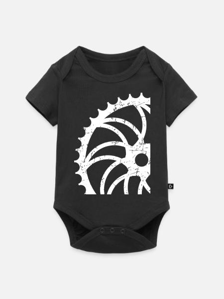 Fahrradfahrer - Baby Premium Kurzarmbody - Schwarz