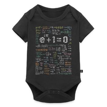 Electrical engineering exponential function formula - Baby Premium short-sleeve bodysuit - black - Front
