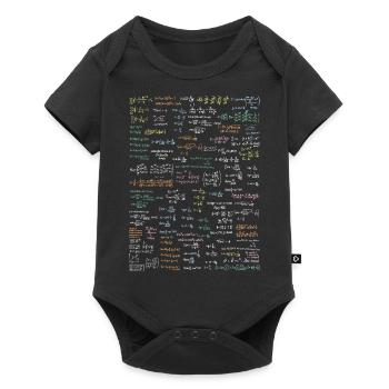 Maths de collection de formule - Body à manches courtes Premium Bébé - noir - Devant