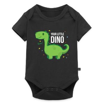 Dino Gift Idea - Your little Dino - Baby Premium short-sleeve bodysuit - black - Front