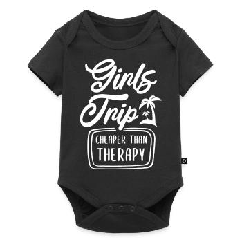 Girls Trip - Cheaper Than Therapy - Baby Premium short-sleeve bodysuit - black - Front