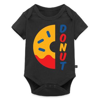 Donut - Body à manches courtes Premium Bébé - noir - Devant
