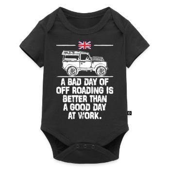 Landy - Body à manches courtes Premium Bébé - noir - Devant