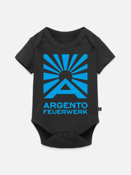 Argento Logo "Original" - Baby Premium Kurzarmbody - Schwarz