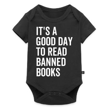 It's a Good Day To Read Banned Books - Baby Premium short-sleeve bodysuit - black - Front