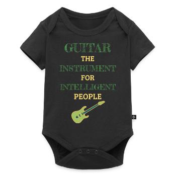 Instrument de guitare pour les gens intelligents Mint - Body à manches courtes Premium Bébé - noir - Devant
