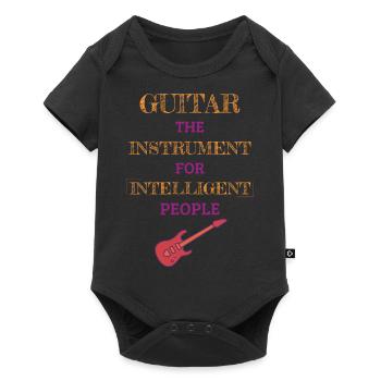 Instrument de guitare pour les gens intelligents Tiger - Body à manches courtes Premium Bébé - noir - Devant