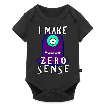 I Make Zero Sense - Baby Premium short-sleeve bodysuit - black - Front