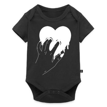 Heartbreak - Baby Premium short-sleeve bodysuit - black - Front