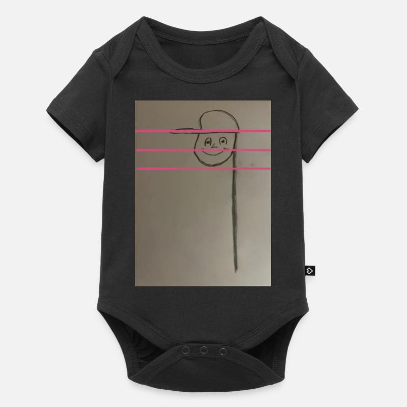 The note - Baby Premium short-sleeve bodysuit - black
