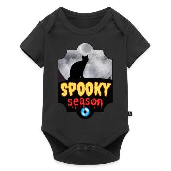 Saison effrayante - Body à manches courtes Premium Bébé - noir - Devant