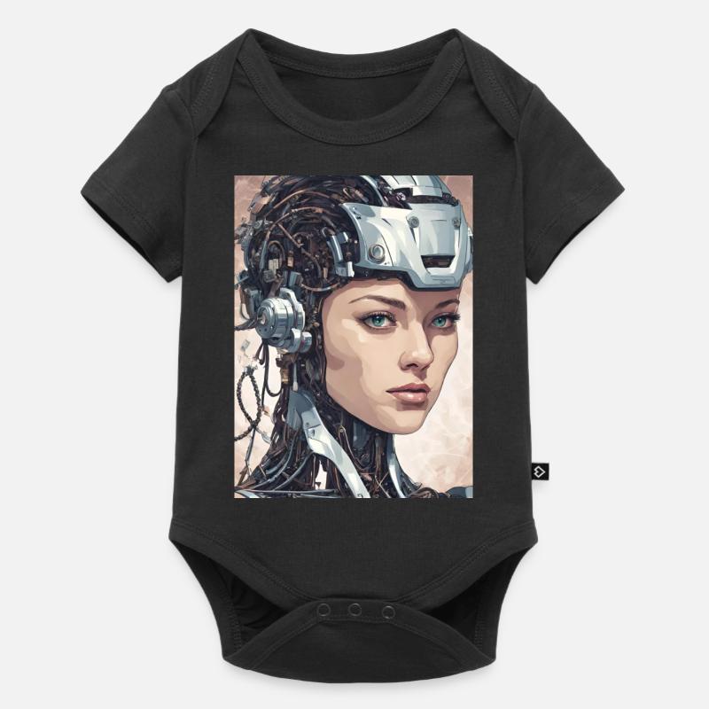 L'intelligence artificiel la combinaison gagnante - Body à manches courtes Premium Bébé - noir