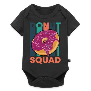 Donut Squad - Baby Premium short-sleeve bodysuit - black - Front
