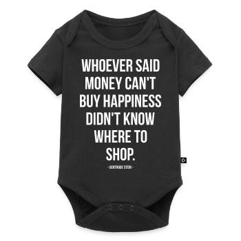 Où faire du shopping - Body à manches courtes Premium Bébé - noir - Devant