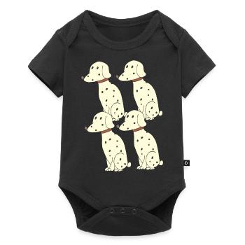 Dalmatien 4 - Body à manches courtes Premium Bébé - noir - Devant