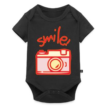 Caméra - Body à manches courtes Premium Bébé - noir - Devant