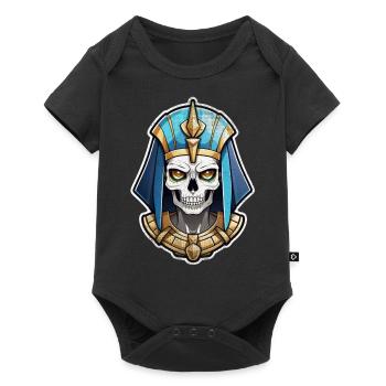 Pharaoh- Mummy - Egypt - Baby Premium short-sleeve bodysuit - black - Front