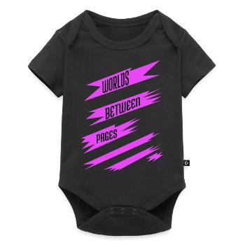 Bday Fun Funny Book Lovers Funny Sayings - Baby Premium short-sleeve bodysuit - black - Front