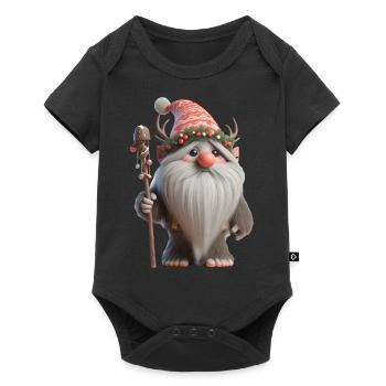 Troll de Noël 2 - Body à manches courtes Premium Bébé - noir - Devant