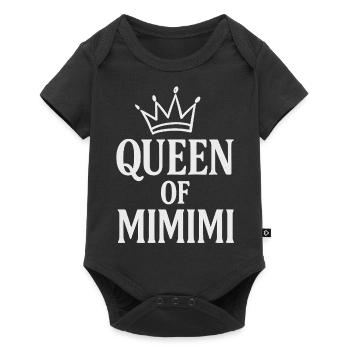 Queen of Mimimi Crown Sarcastic Queen - Baby Premium short-sleeve bodysuit - black - Front