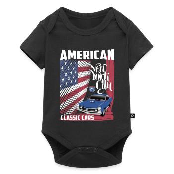 American Classic Cars - Baby Premium short-sleeve bodysuit - black - Front