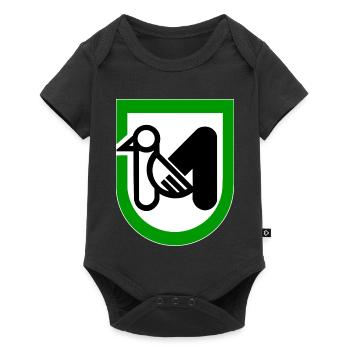 Marche Italie - Body à manches courtes Premium Bébé - noir - Devant