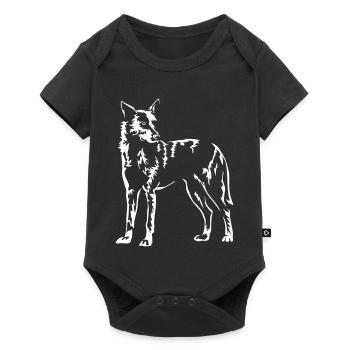 Hollandse Herder « Black Edition » - Body à manches courtes Premium Bébé - noir - Devant
