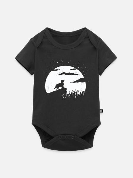 Boykin Spaniel - Baby Premium Kurzarmbody - Schwarz
