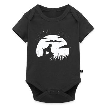 Black Russian Terrier - Baby Premium Kurzarmbody - Schwarz - Vorne