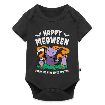 Happy Meoween - Baby Premium short-sleeve bodysuit - black - Front