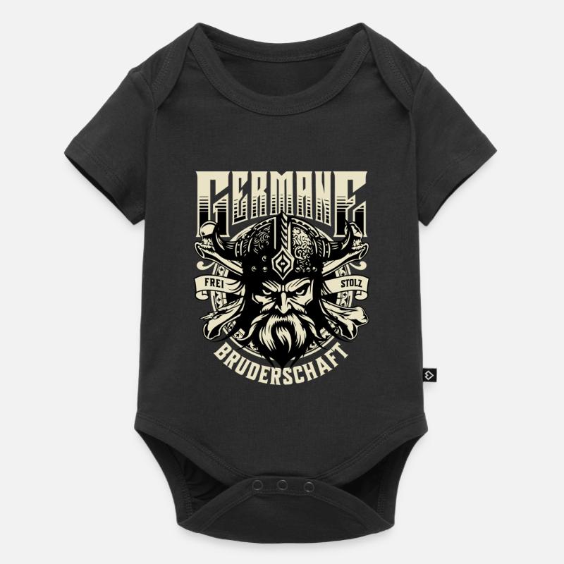 Nordische Bruderschaft Germane - Baby Premium Kurzarmbody - Schwarz