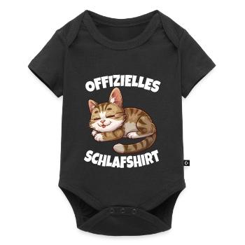 Chemise de nuit officielle - Body à manches courtes Premium Bébé - noir - Devant