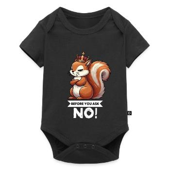 Before You Ask Squirrel Squirrel Rodent - Baby Premium short-sleeve bodysuit - black - Front