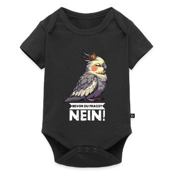 Before You Ask Cockatiel Cockatiels - Baby Premium short-sleeve bodysuit - black - Front