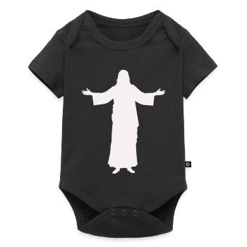 Jésus- - Body à manches courtes Premium Bébé - noir - Devant