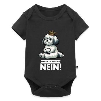 Avant que vous ne demandiez, aucun propriétaire havanais - Body à manches courtes Premium Bébé - noir - Devant