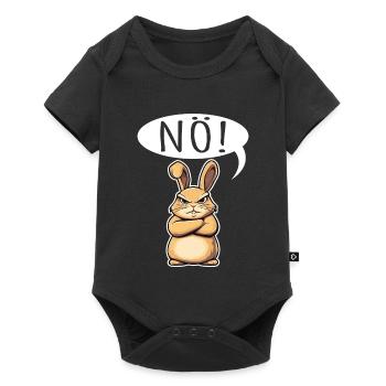 Lower Austria Funny Easter Bunny Cool Easter Bunny Easter Shirt - Baby Premium short-sleeve bodysuit - black - Front