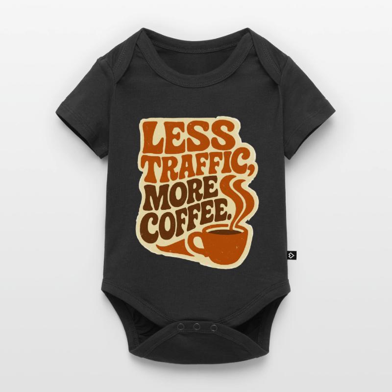 Zero Transport, Max Caffeine: Der ultimative Workflow Baby Premium Kurzarmbody