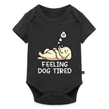 Feeling Dog Tired Labrador Labrador Owner Labbi - Baby Premium short-sleeve bodysuit - black - Front