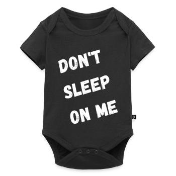 Dont Sleep On Me Graphic - Body à manches courtes Premium Bébé - noir - Devant