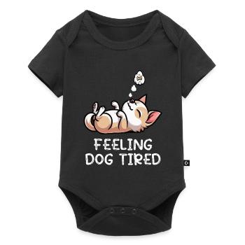 Feeling Dog Tired Chihuahua Chihuahua Owner Chi - Baby Premium short-sleeve bodysuit - black - Front