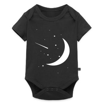  Night Sky - Baby Premium short-sleeve bodysuit - black - Front