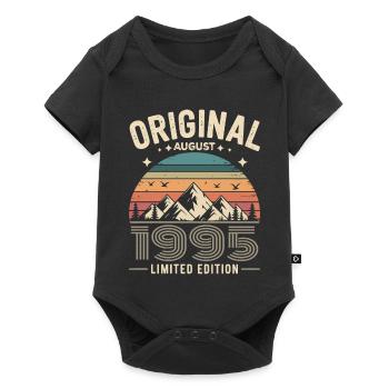 August 1995 – Legend of the Peaks and Mountains - Baby Premium short-sleeve bodysuit - black - Front